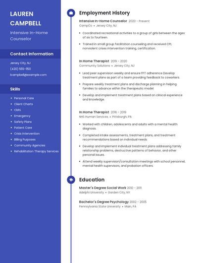 Resume example 5