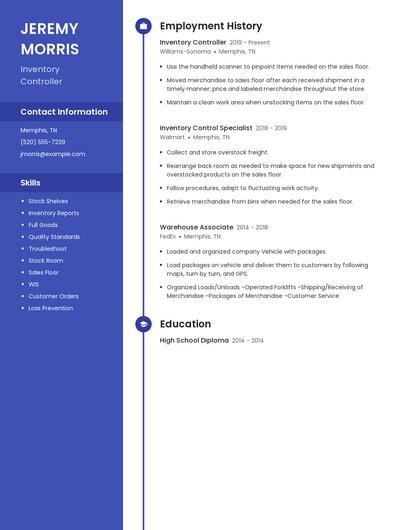 Resume example 4
