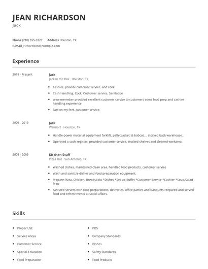 Jack Resume