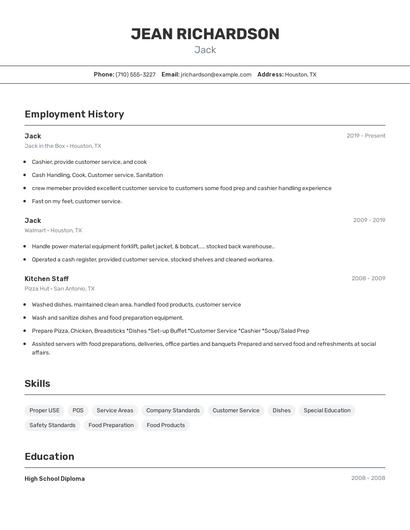 Jack Resume