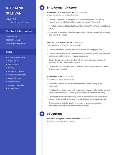 Resume example 4