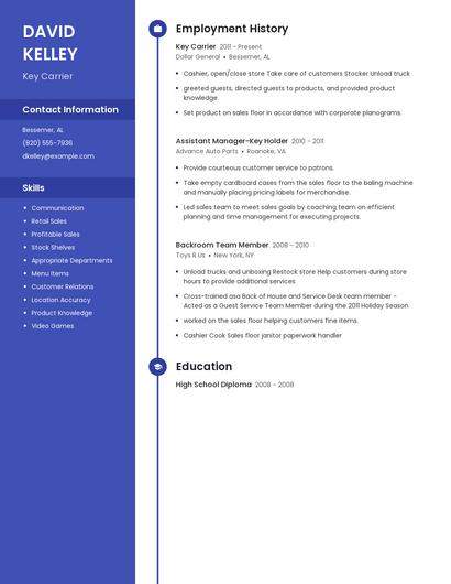 Resume example 4