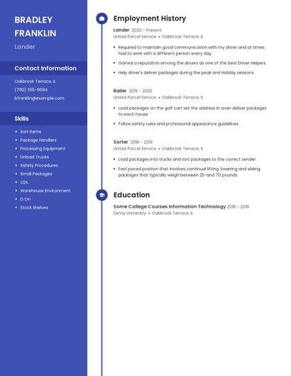 Lander Resume
