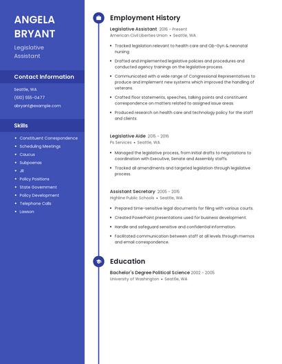 Resume example 4