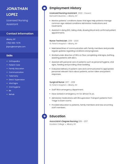 Resume example 4