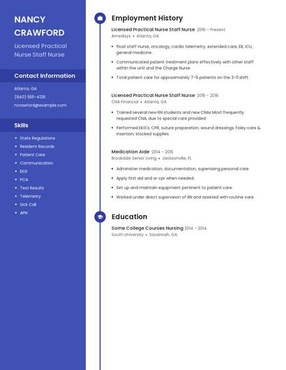 Resume example 4