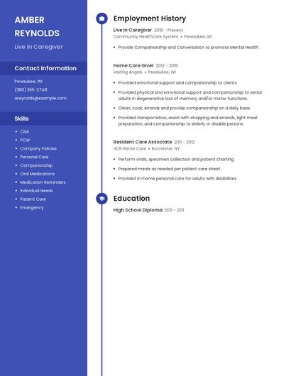 Resume example 4