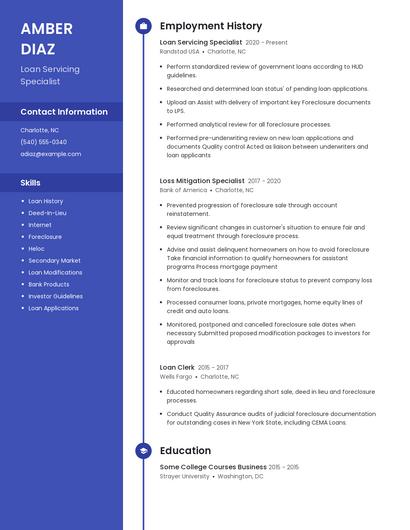 Resume example 4