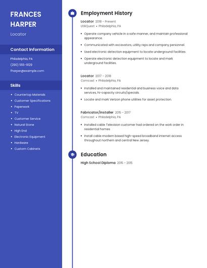 Resume example 4