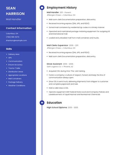 Resume example 4