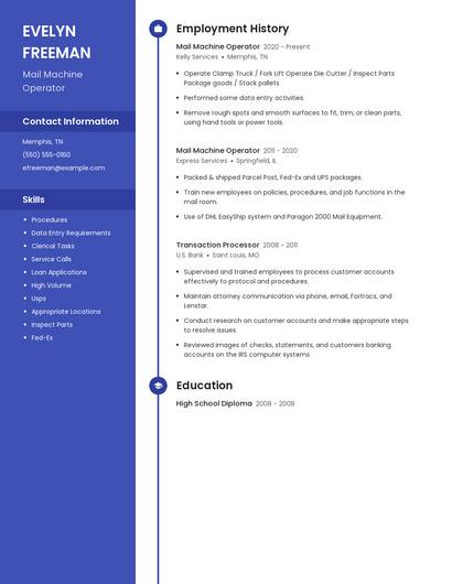 Resume example 4