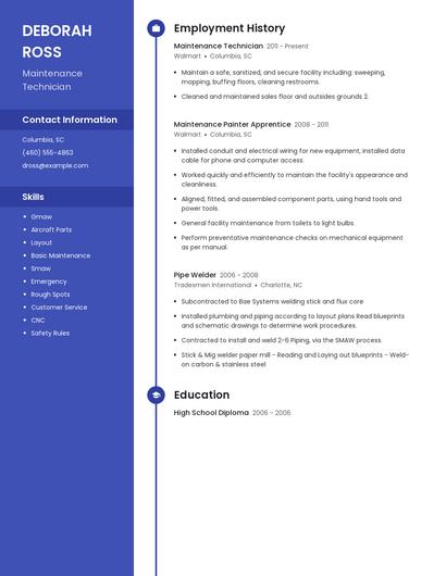Resume example 4