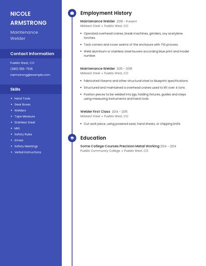Resume example 4