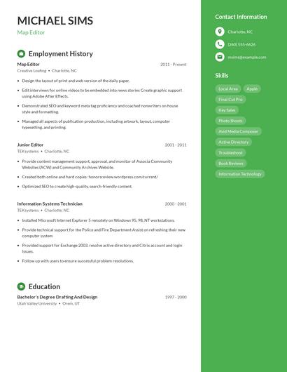 Map Editor Resume