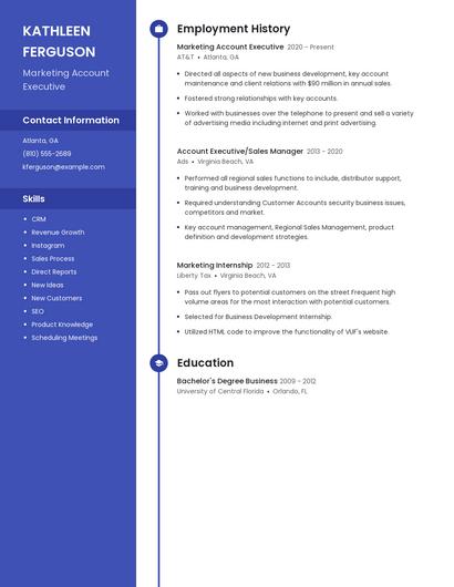 Resume example 5