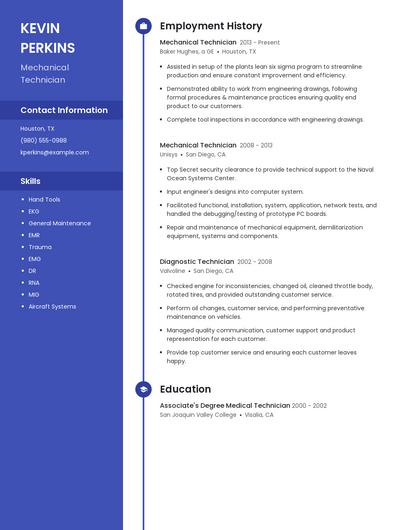 Resume example 4