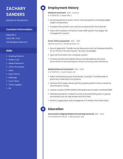 Resume example 4