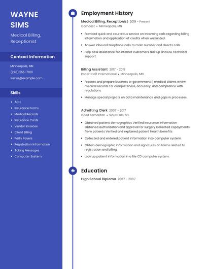 Resume example 4