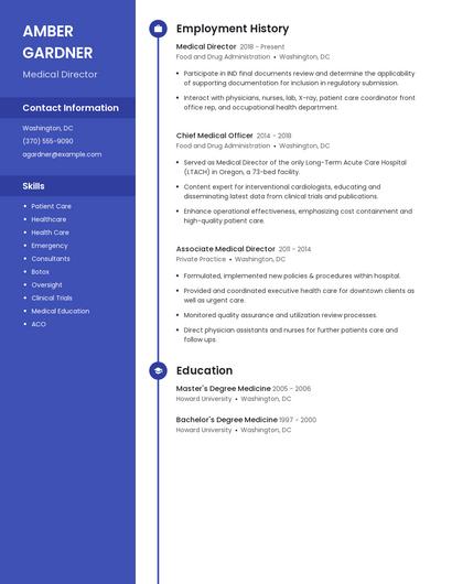 Resume example 4