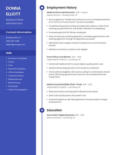 Resume example 4