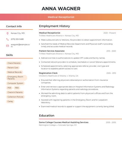 Resume example 3
