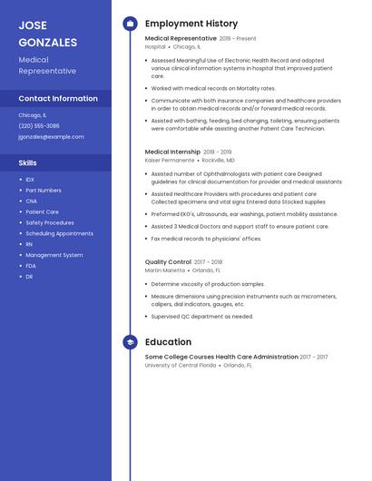 Resume example 5