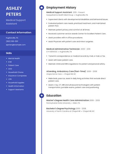 Resume example 4