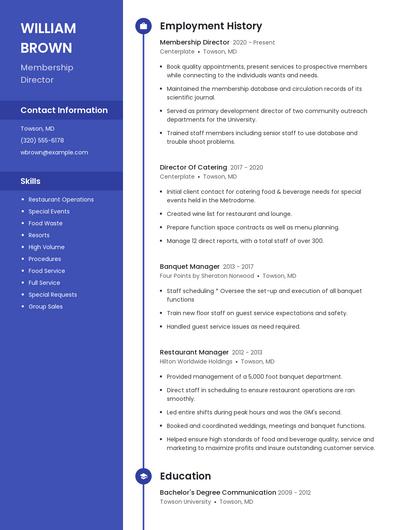Resume example 4