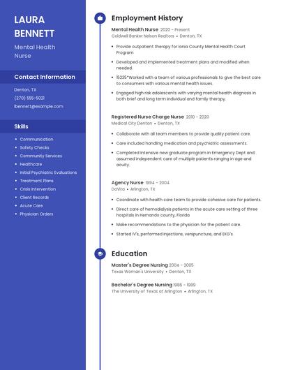 Resume example 4