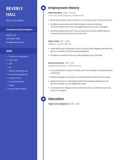 Resume example 5
