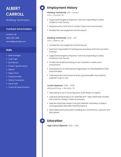 Resume example 4