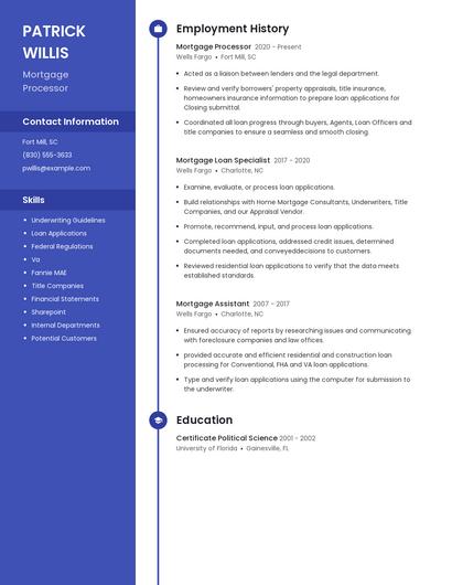 Resume example 4