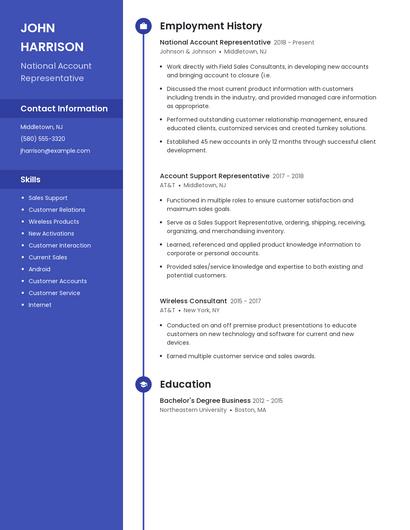 Resume example 5