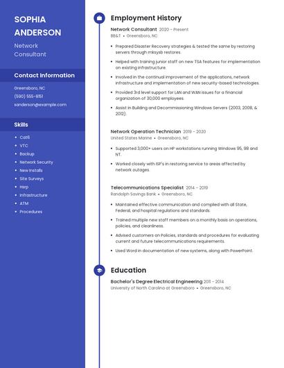 Resume example 4