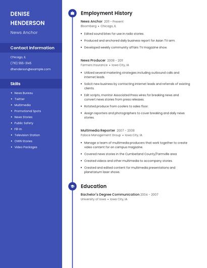 Resume example 4