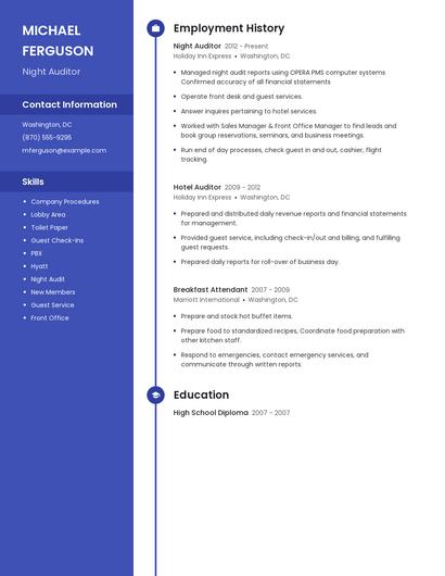 Resume example 5