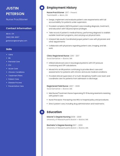 Resume example 4
