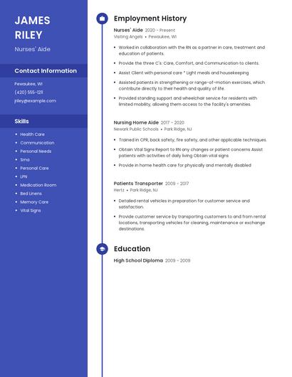 Resume example 5