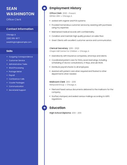 Resume example 5