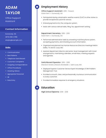 Resume example 4