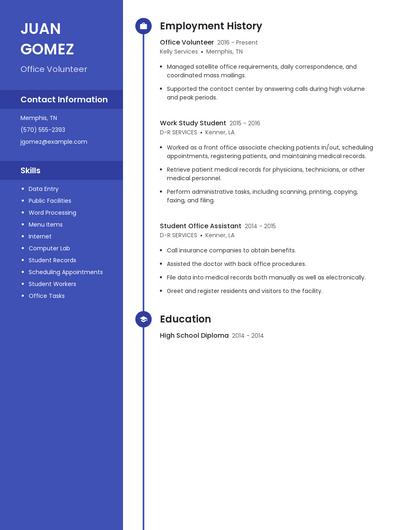 Resume example 5