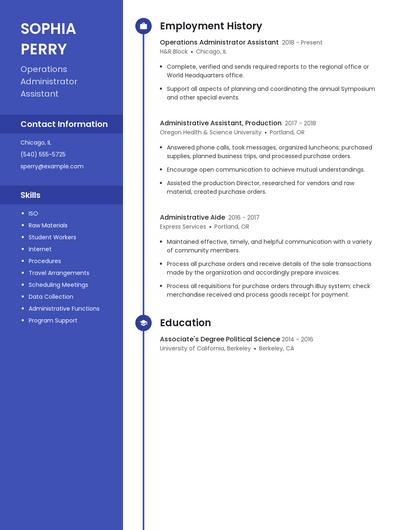 Resume example 4