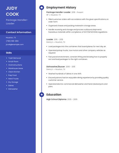 Resume example 4