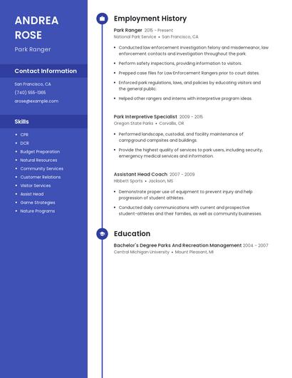 Resume example 4