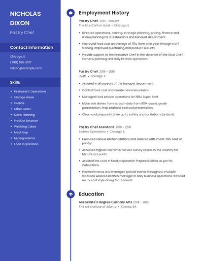 Resume example 5