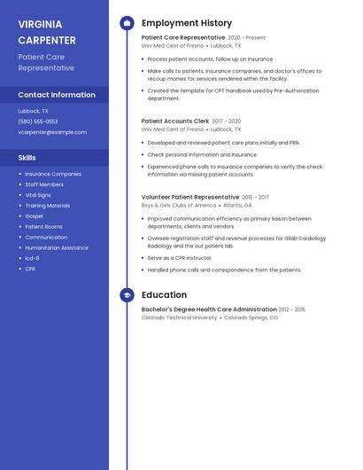 Resume example 4