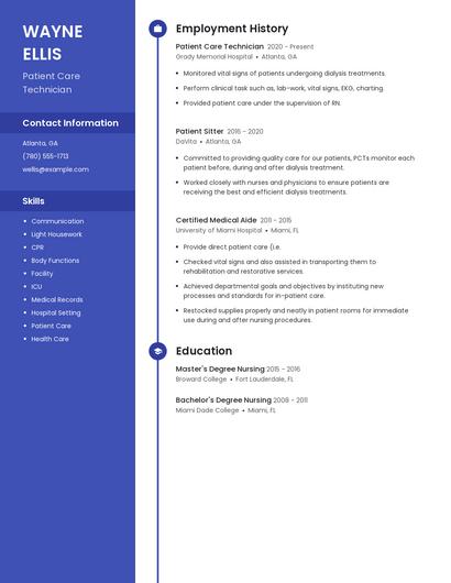 Resume example 4