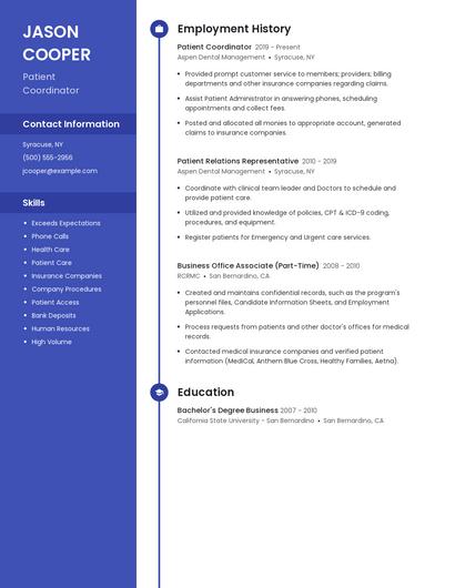 Resume example 5
