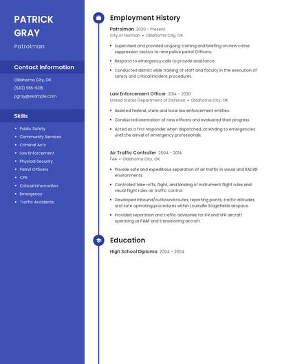 Resume example 4