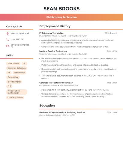 Resume example 3